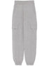 fine-knit track pants